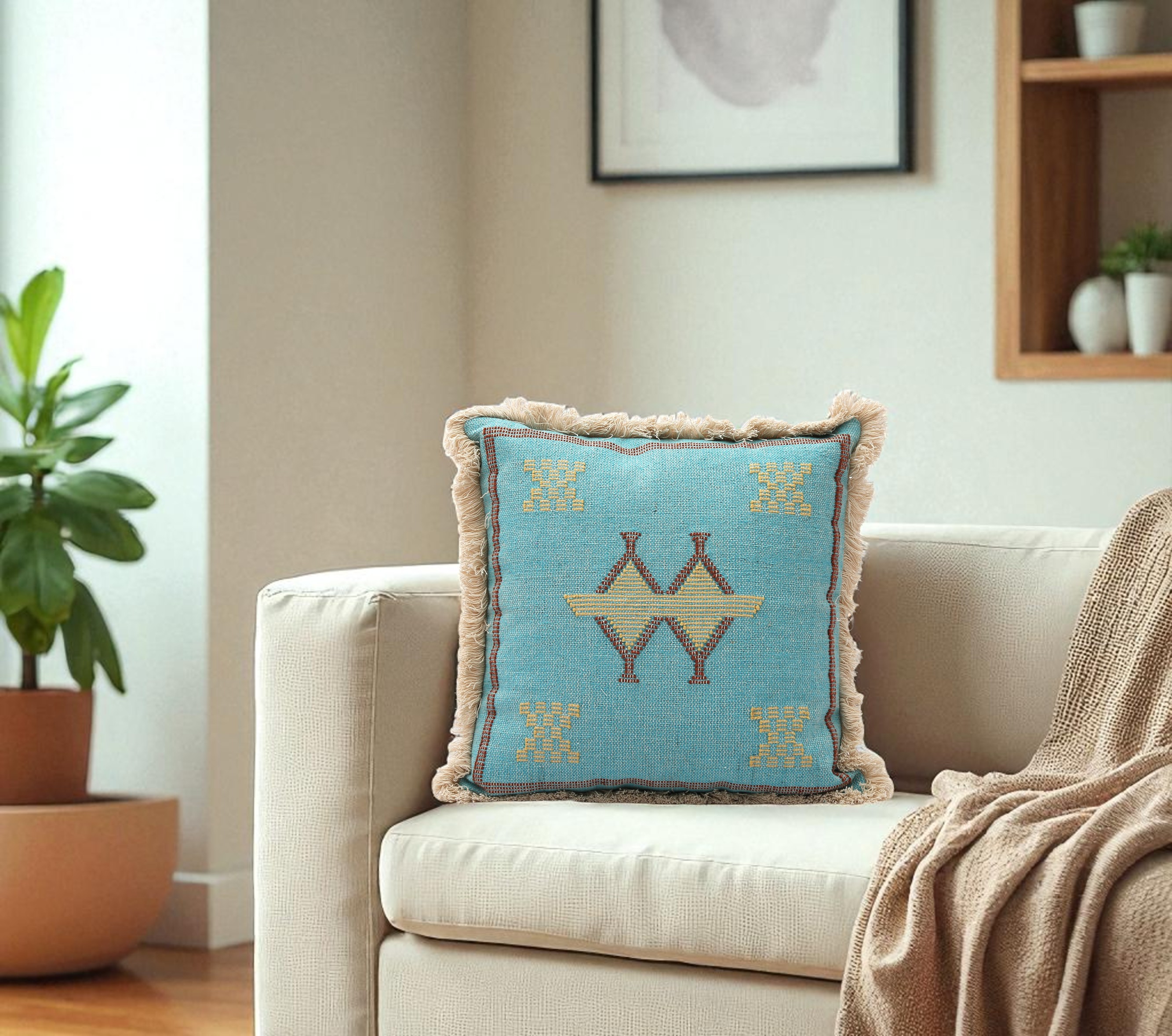 Tribal Sun Cushion