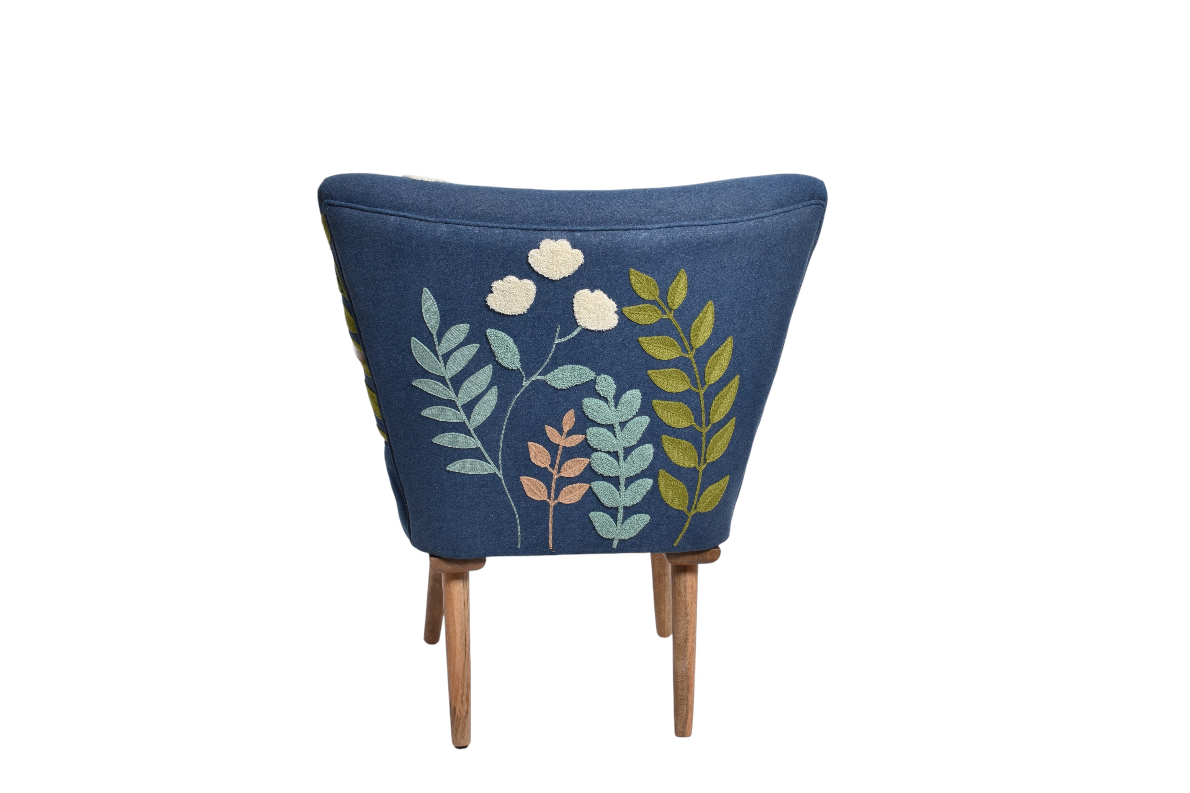 Botanic Denim Accent Chair