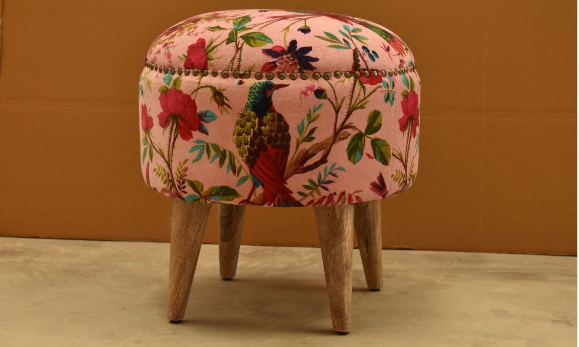 Paradise Bloom Stool