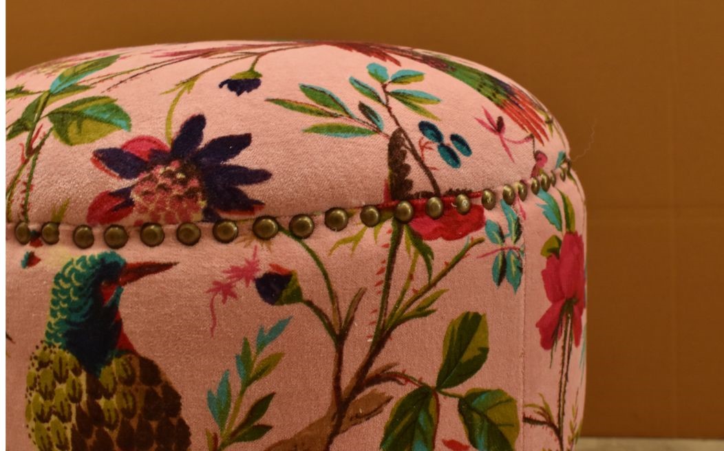 Paradise Bloom Stool