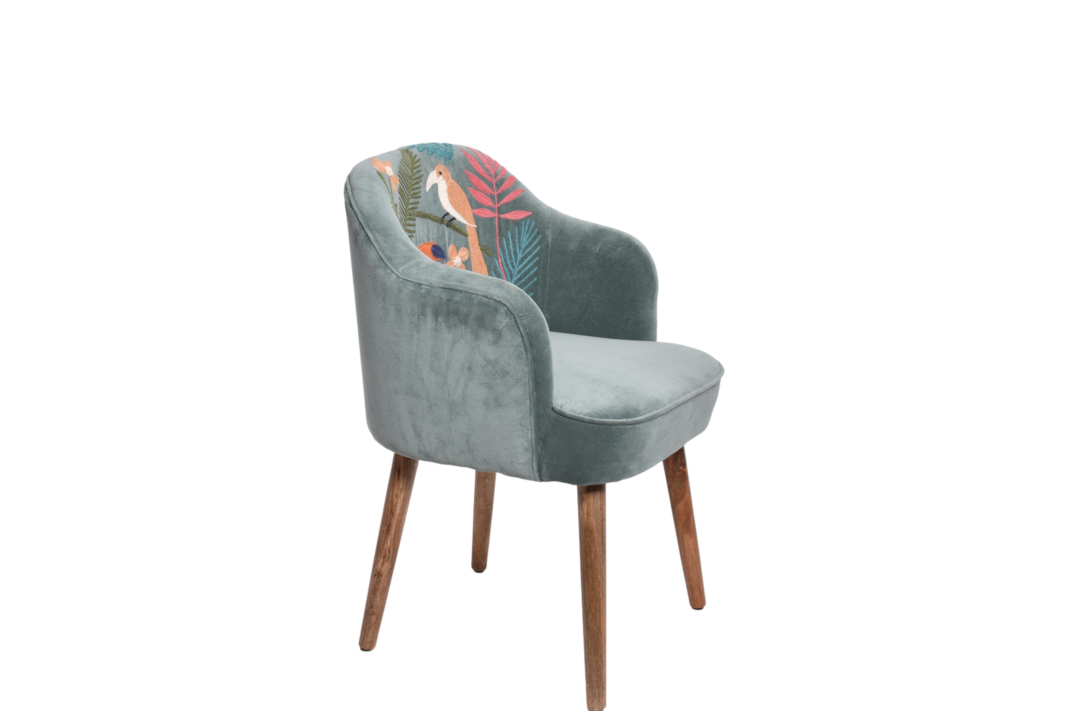 Tropical Birdsong Accent Chair