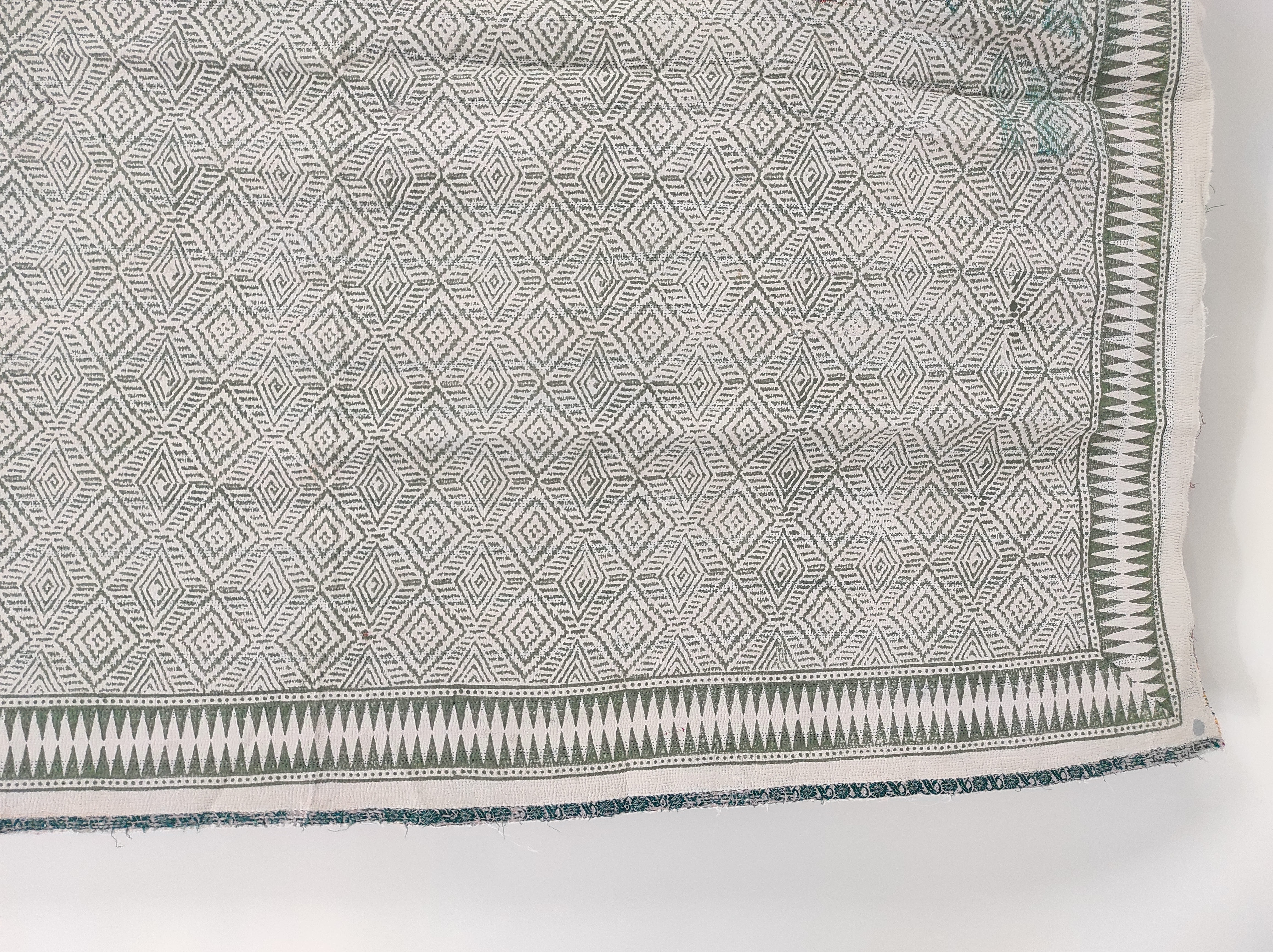 Sage Diamond Throw